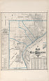 Map of the City of Muscatine from Atlas of Muscatine County, Iowa : Containing Maps of Villages, Cities and Townships of the County, Maps of State, United States and World : Farmers Directory, Business Directory, General Information, Analysis of … 1899 by Relic Map Company