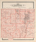 Map of Wapsinonoc from Atlas of Muscatine County, Iowa : Containing Maps of Villages, Cities and Townships of the County, Maps of State, United States and World : Farmers Directory, Business Directory, General Information, Analysis of … 1899 by Relic Map Company