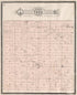 York Township from Standard Atlas of Fillmore County, Minnesota : Including a Plat Book of the Villages, Cities and Townships of the County, Map of the State, United States and World : Farmers Directory, Reference … 1896 by Relic Map Company