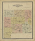 Outline Map of Shelby County Missouri from Standard Atlas of Shelby County, Missouri : Including a Plat Book of the Villages, Cities and Townships of the County, Map of the State, United States and World, Patrons Directory, Reference Business … 1902 by Relic Map Company