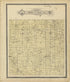 Map of Township 59 N. Range XI. W. from Standard Atlas of Shelby County, Missouri : Including a Plat Book of the Villages, Cities and Townships of the County, Map of the State, United States and World, Patrons Directory, Reference Business … 1902 by Relic Map Company