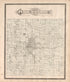 Hudson Township from Standard Atlas of Macon County, Missouri : Including a Plat Book of the Villages, Cities and Townships of the County, Map of the State, United States and World : Farmers Directory, Reference … 1897 by Relic Map Company