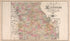 Missouri from Standard Atlas of Macon County, Missouri : Including a Plat Book of the Villages, Cities and Townships of the County, Map of the State, United States and World : Farmers Directory, Reference … 1897 by Relic Map Company