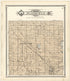 Map of Bloomfield Township from Standard Atlas of Walworth County, Wisconsin 1907 by Relic Map Company