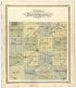 Outline Map of Walworth County, Wisconsin from Standard Atlas of Walworth County, Wisconsin : Including a Plat Book of the Villages, Cities and Townships of the County, Patrons Directory, Reference Business Directory and Departments Devoted to General... by Relic Map Company