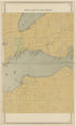 Middle Part of Lake Geneva from Standard Atlas of Walworth County, Wisconsin 1907 by Relic Map Company