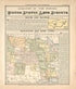 United States Land Surveys - 1 from Standard Atlas of Hall County, Nebraska : Including a Plat Book of the Villages, Cities and Precincts of the County, Map of the State, United States and World, Patrons Directory, Reference Business … 1904 by Relic Map Company