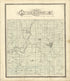 Map of Gilmanton Buffalo County from Standard Atlas of Buffalo and Pepin Counties, Wisconsin : Including a Plat Book of the Villages, Cities and Townships of the County, Map of the State, United States and World : Farmers … 1896 by Relic Map Company