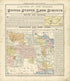 Analysis of the System United States Land Surveys from Standard Atlas of Buffalo and Pepin Counties, Wisconsin : Including a Plat Book of the Villages, Cities and Townships of the County, Map of the State, United States and World : Farmers … 1896 by Relic Map Company