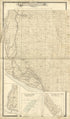 Map of Nelson Buffalo County from Standard Atlas of Buffalo and Pepin Counties, Wisconsin : Including a Plat Book of the Villages, Cities and Townships of the County, Map of the State, United States and World : Farmers … 1896 by Relic Map Company