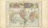Map of the World from Standard Atlas of Buffalo and Pepin Counties, Wisconsin : Including a Plat Book of the Villages, Cities and Townships of the County, Map of the State, United States and World : Farmers … 1896 by Relic Map Company