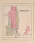 Spring Valley from Standard Atlas of Pierce County, Wisconsin : Including a Plat Book of the Villages, Cities and Townships of the County, Map of the State, United States and World : Patrons Directory, Reference … 1908 by Relic Map Company