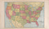 United States from Standard Atlas of Pierce County, Wisconsin : Including a Plat Book of the Villages, Cities and Townships of the County, Map of the State, United States and World : Patrons Directory, Reference … 1908 by Relic Map Company