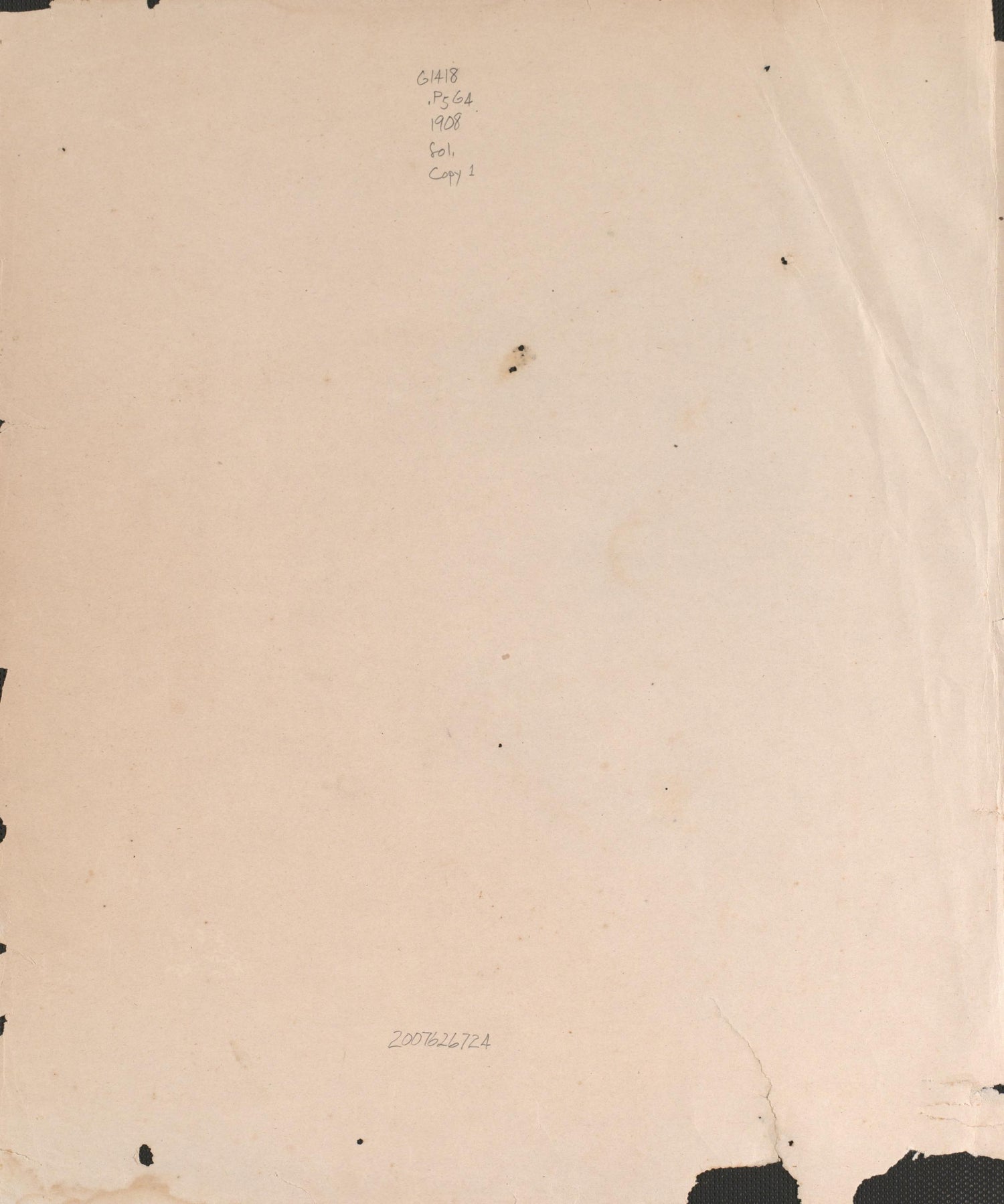 Endpage from Standard Atlas of Pierce County, Wisconsin : Including a Plat Book of the Villages, Cities and Townships of the County, Map of the State, United States and World : Patrons Directory, Reference … 1908 by Relic Map Company