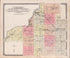 Tazewell County from Standard Atlas of Tazewell County, Illinois : Including a Plat Book of the Villages, Cities and Townships of the County, Map of the State, United States and World : Patrons Directory, Reference … 1929 by Relic Map Company