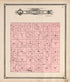Map of Township 23 S Range 25 W from Standard Atlas of Hodgeman County, Kansas : Including a Plat Book of the Villages, Cities and Townships of the County, Map of the State, United States and World, Patrons Directory, Reference Business … 1907 by Relic Map Company