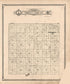 Map of Township 21 S Range 22 W from Standard Atlas of Hodgeman County, Kansas : Including a Plat Book of the Villages, Cities and Townships of the County, Map of the State, United States and World, Patrons Directory, Reference Business … 1907 by Relic Map Company