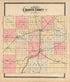 Outline Map of Harper County, Kas. from Standard Atlas of Harper County, Kansas : Including a Plat Book of the Villages, Cities and Townships of the County, Map of the State, United States and World, Patrons Directory, Reference Business … 1902 by Relic Map Company