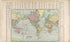 World from Standard Atlas of Madison County, Illinois : Including a Plat Book of the Villages, Cities and Townships of the County, Map of the State, United States and World : Patrons Directory, Reference … 1906 by Relic Map Company