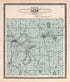 Map of Salem Township from Plat Book of Racine and Kenosha Counties, Wisconsin : Including Plats of the Villages, Cities and Townships of the Counties, Map of the State, United States and World, Patrons Directory, Reference Business … 1908 by Relic Map Company