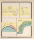 Somers, Kenosha County; Truesdale, Kenosha County, Wis.; Villa Heights, Racine County from Plat Book of Racine and Kenosha Counties, Wisconsin : Including Plats of the Villages, Cities and Townships of the Counties, Map of the State, United States and... by Relic Map Company