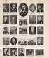 Portraits from Plat Book of Racine and Kenosha Counties, Wisconsin : Including Plats of the Villages, Cities and Townships of the Counties, Map of the State, United States and World, Patrons Directory, Reference Business … 1908 by Relic Map Company