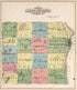 Map of Racine and Winosha Counties, Wisconsin from Plat Book of Racine and Kenosha Counties, Wisconsin : Including Plats of the Villages, Cities and Townships of the Counties, Map of the State, United States and World, Patrons Directory, Reference Bus... by Relic Map Company