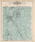 Map of Burlington Township from Plat Book of Racine and Kenosha Counties, Wisconsin : Including Plats of the Villages, Cities and Townships of the Counties, Map of the State, United States and World, Patrons Directory, Reference Business … 1908 by Relic Map Company