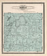 Map of Norway Township from Plat Book of Racine and Kenosha Counties, Wisconsin : Including Plats of the Villages, Cities and Townships of the Counties, Map of the State, United States and World, Patrons Directory, Reference Business … 1908 by Relic Map Company