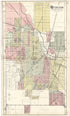 Rochester from Standard Atlas of Fulton County, Indiana : Including a Plat Book of the Villages, Cities and Townships of the County, Map of the State, United States and World, Patrons Directory, Reference Business … 1907 by Relic Map Company