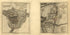 Battle of Guilford, 15 March 1781; Battle Fought Near Camden, 6 August 1780 from Atlas of the Battles of the American Revolution, Together With Maps Shewing the Routes of the British and American Armies, Plans of Cities, Surveys of Harbors, &c 1845 by Relic Map Company