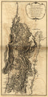 Map In Which the Army of Gen. Burgoyne Acted In the Campaign of 1777 from Atlas of the Battles of the American Revolution, Together With Maps Shewing the Routes of the British and American Armies, Plans of Cities, Surveys of Harbors, &c 1845 by Relic Map Company