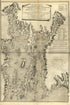Topographical Chart of Narragansett Bay and Its Islands, 1777 from Atlas of the Battles of the American Revolution, Together With Maps Shewing the Routes of the British and American Armies, Plans of Cities, Surveys of Harbors, &c 1845 by Relic Map Company