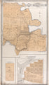 Map of Manhattan Township -- Fairmont from Standard Atlas of Riley County, Kansas : Including a Plat Book of the Villages, Cities and Townships of the County, Map of the State, United States and World, Patrons Directory, Reference Business … 1909 by Relic Map Company