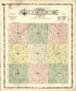 Map of Garfield Township from Atlas of Ida County, Iowa : Containing Maps of Villages, Cities and Townships of the County, Maps of State, United States and World, Farmers Directory, Business Directory, General Information 1906 by Relic Map Company