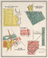 Map of Village of Argentine/ Vienna/ Mt. Pleasant/ Brent from Atlas of Genesee County, Michigan : Containing Maps of Every Township In the County, With Village and City Plats, Also Maps of Michigan and the United States, from Official Records 1899 by Relic Map Company