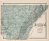Taylor Township from Atlas of Allamakee County, Iowa : Containing Maps of Townships of the County, Maps of State, United States and World, Farmers Directory, Analysis of the System of U.S. Land Surveys 1917 by Relic Map Company