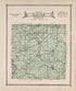 Hanover Township from Atlas of Allamakee County, Iowa : Containing Maps of Townships of the County, Maps of State, United States and World, Farmers Directory, Analysis of the System of U.S. Land Surveys 1917 by Relic Map Company