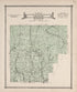 Linton Township from Atlas of Allamakee County, Iowa : Containing Maps of Townships of the County, Maps of State, United States and World, Farmers Directory, Analysis of the System of U.S. Land Surveys 1917 by Relic Map Company