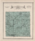 Post Township from Atlas of Allamakee County, Iowa : Containing Maps of Townships of the County, Maps of State, United States and World, Farmers Directory, Analysis of the System of U.S. Land Surveys 1917 by Relic Map Company