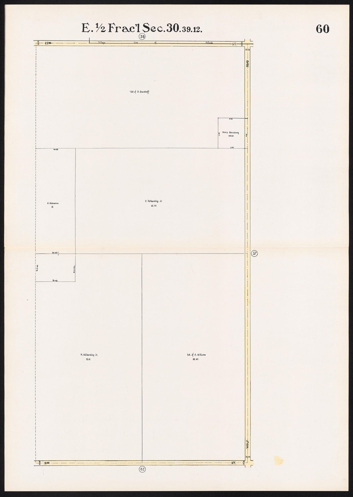 (60) E. 1/2 Frac&