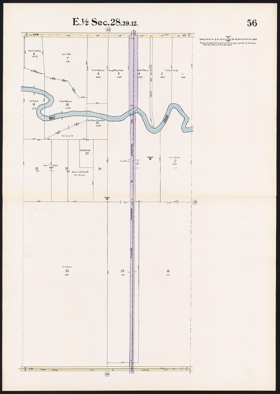 This old map of Illinois, Proviso, Proviso (Township), Township,  was created by Real Estate Map Publishing Company in 1914