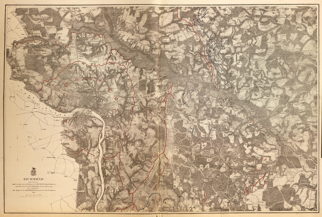 This old map of United States was created by United States. Army. Corps of Engineers in 1883