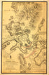 Battlefield In Franklin, Tenn., November, 1864 from Military Maps of the United States 1883 by Relic Map Company