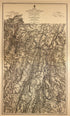 Map of Atlanta Campaign, from Tenn. River to the Oostanaula River, 1864 from Military Maps of the United States 1883 by Relic Map Company