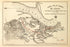 Rebel Line of Works at Blakely Captured by Army of West Miss, April 9, 1865 from Military Maps of the United States 1883 by Relic Map Company