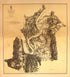 Map of the Battlefield of Chattanooga, Tenn., 1864 from Military Maps of the United States 1883 by Relic Map Company