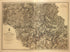 Map of Atlanta Campaign, from Rome, Kingston, and Cassville; Dallas and Marietta from Military Maps of the United States 1883 by Relic Map Company