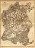 Appomattox Court House, Va., 1867 from Military Maps of the United States 1883 by Relic Map Company