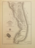 Sketch of Vicinity of Fort Fisher, 1865 from Military Maps of the United States 1883 by Relic Map Company